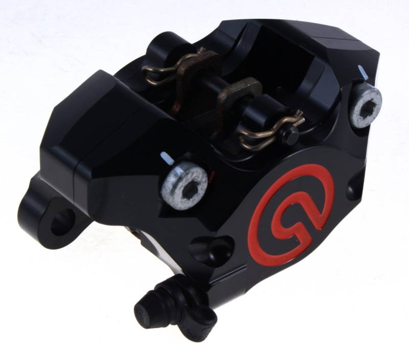 BREMBO Black 84mm Mount CNC 2 Piece Billet Rear Caliper