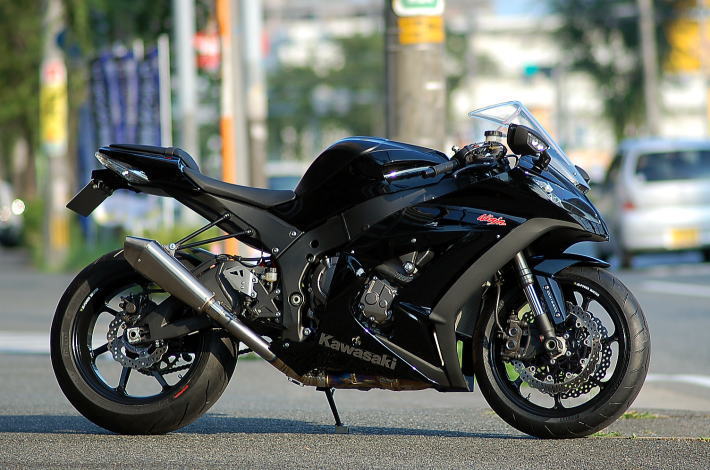 カワサキ ZX-10R ワンオフマフラー製作 スリップオン