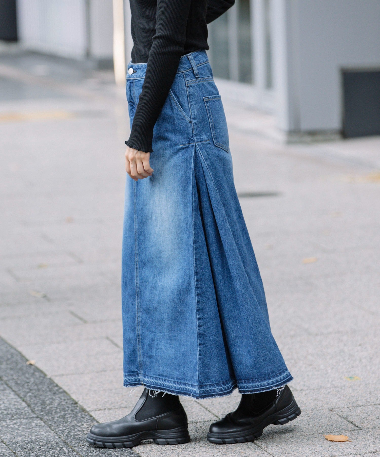 定番】12ozデニムマキシスカート – Munich web shop
