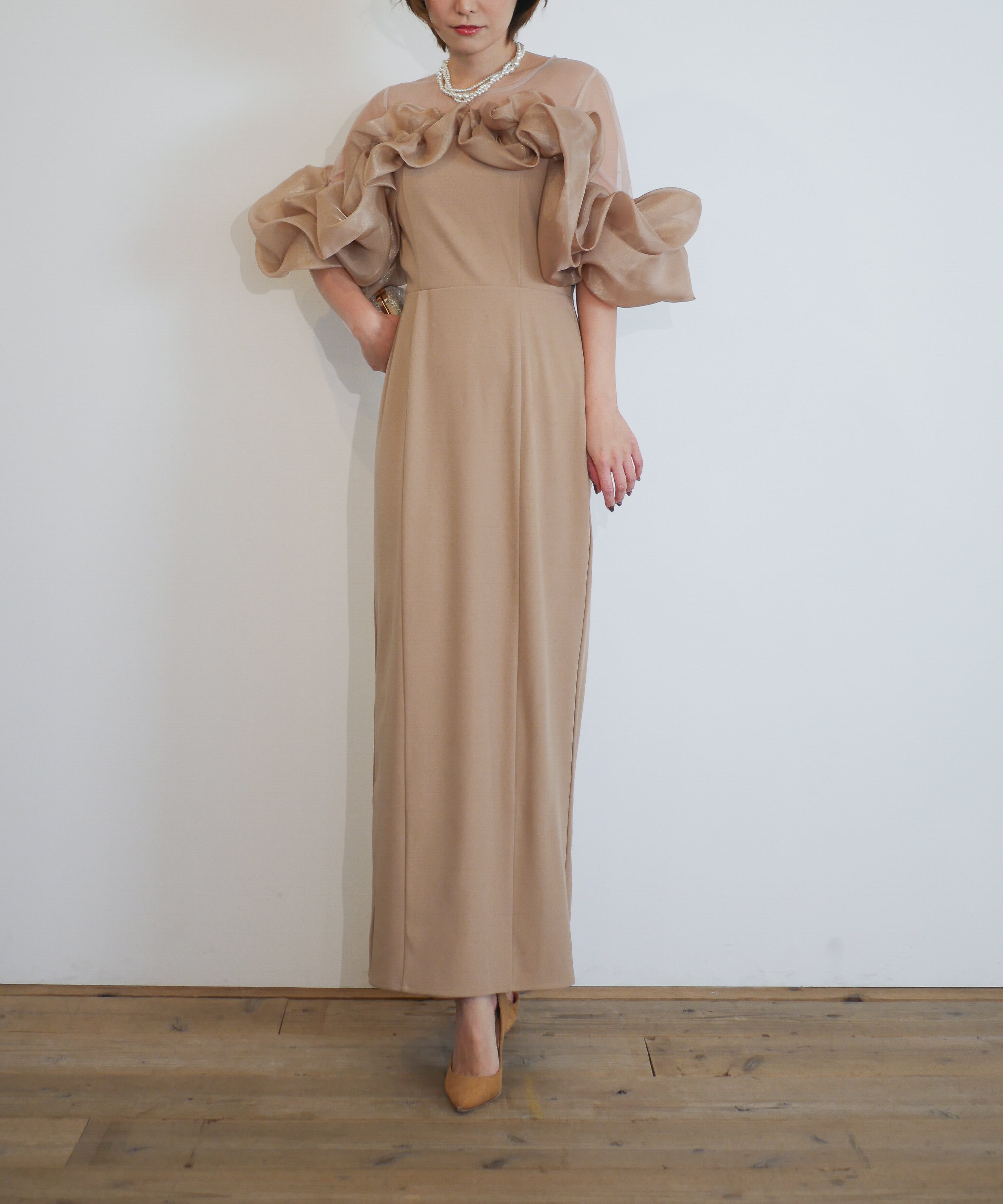 VOLUME RAFFLE DRESS – My shawty