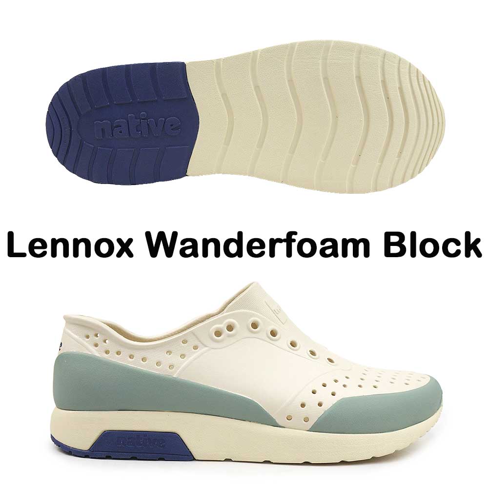ネイティブシューズ スニーカー Lennox Wanderfoam Block F0000231