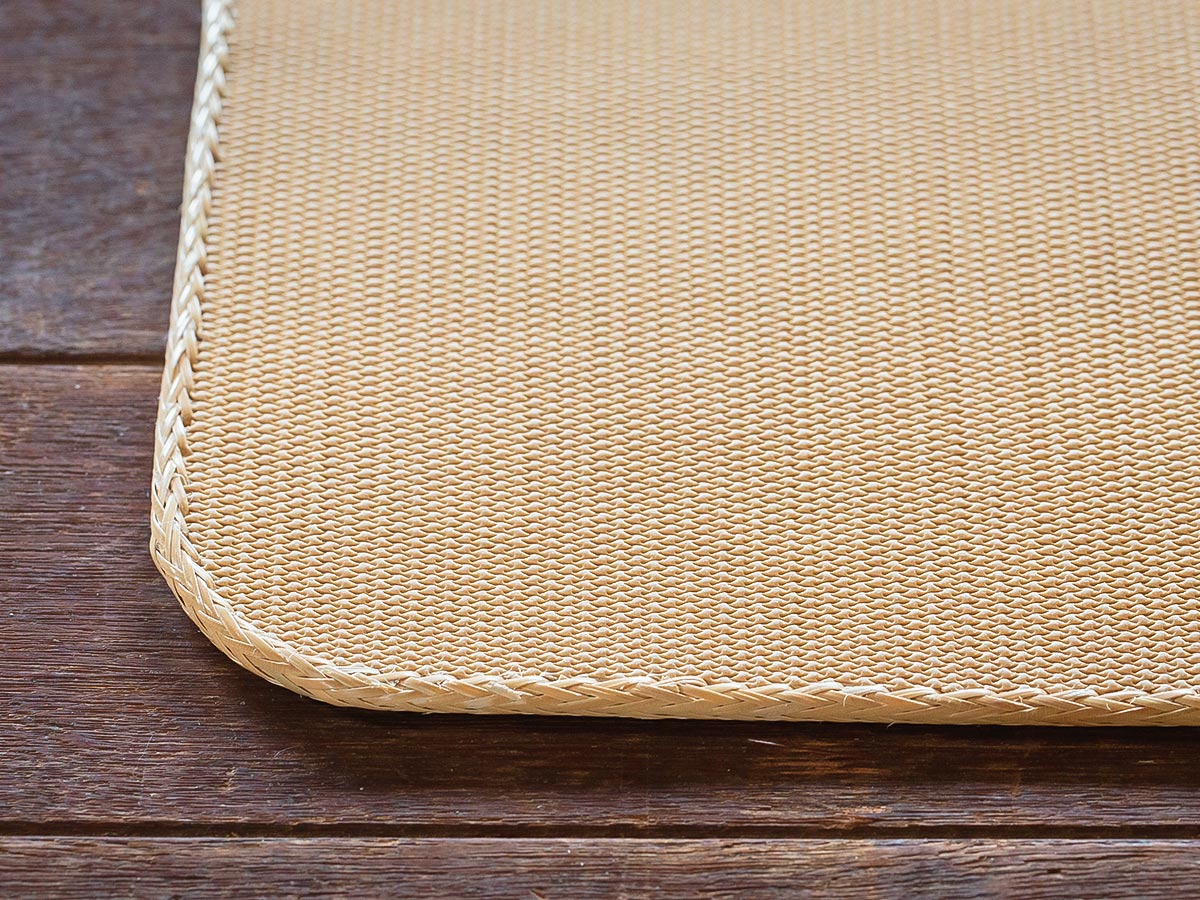 籐あじろマット「セガ」 - 株式会社夏原籐製作所｜滋賀県長浜市