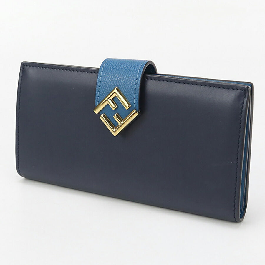 中古 フェンディ 長財布ニ折小銭入付き レディース ブランド FENDI FF