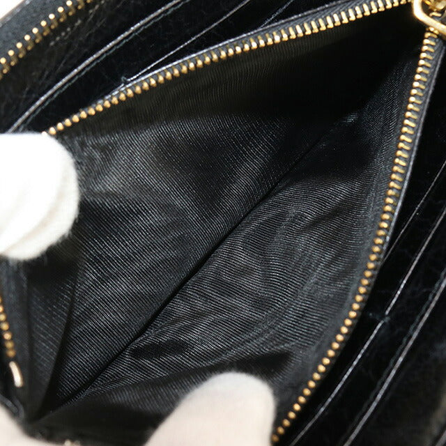 中古 ミュウミュウ 長財布ラウンドファスナー レディース ブランド