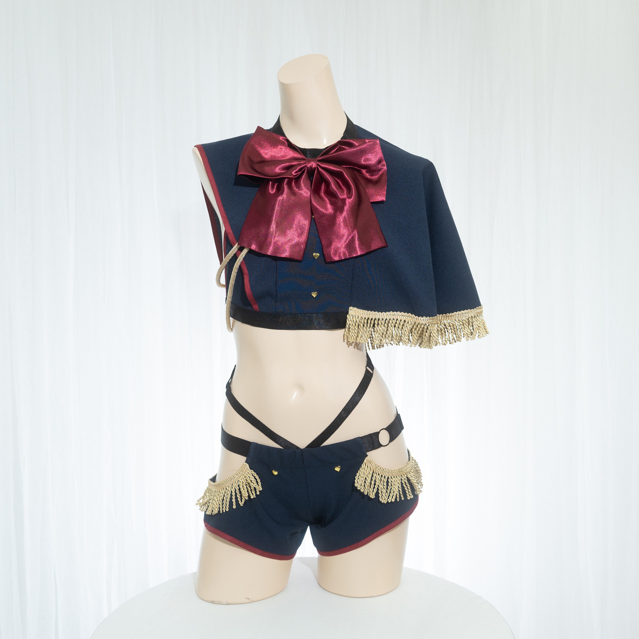 C0106 軍服セーラーマントセット 紺/M企画｜NANIKIRU