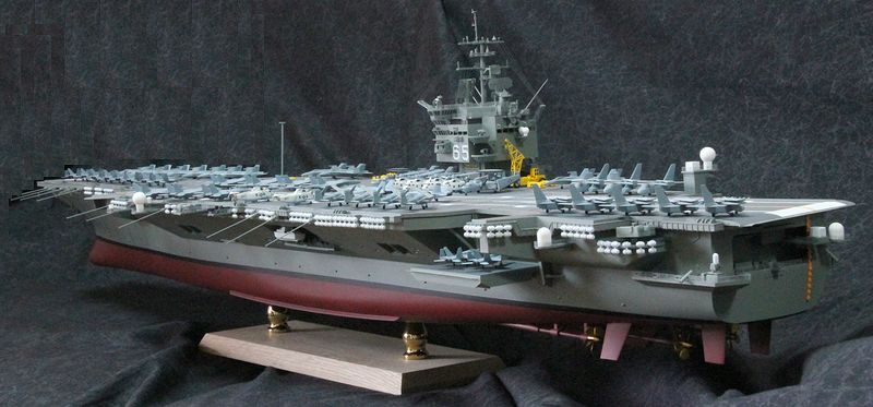タミヤ1/350 原子力航空母艦 エンタープライズ CVN-65 TAMIYA CARRIER