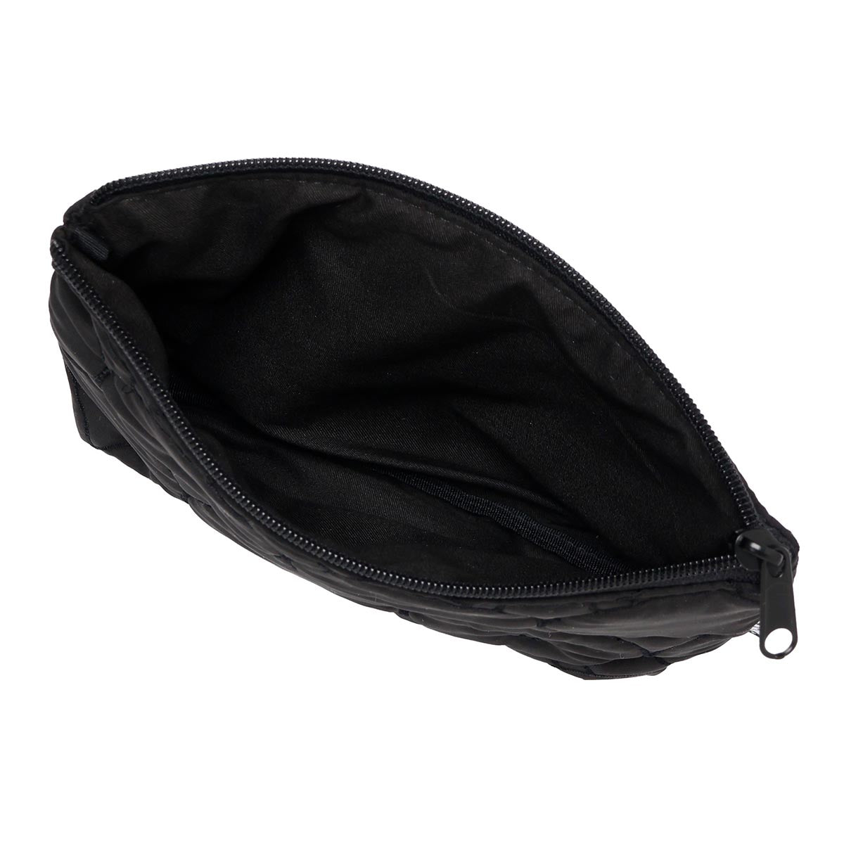 ナガノキャラクターズ キルティングポーチ フェイス ブラック | ナガノ