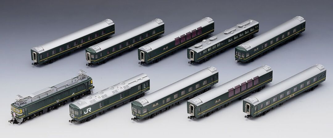 TOMIX EF81・24系(トワイライトエクスプレス・登場時)セット 品番
