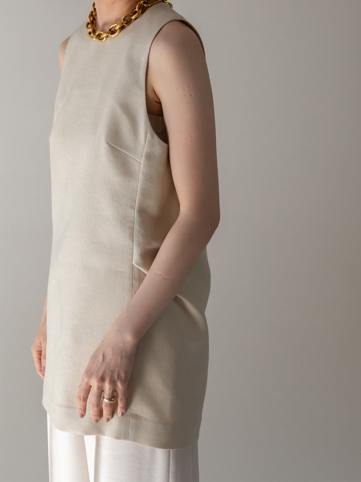 linen tops (-cream-) – NEAU