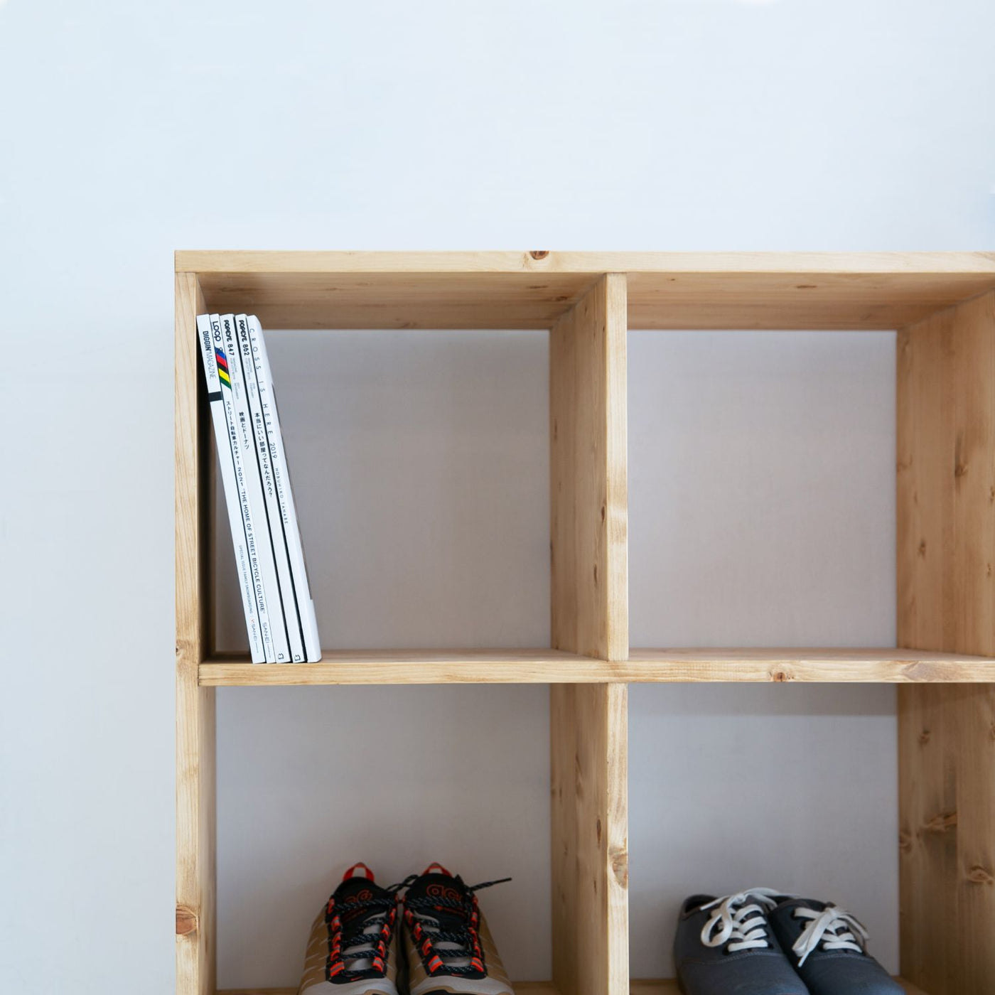 本棚 ブックシェルフ ディスプレイ棚 天然無垢材 幅120cm 無垢