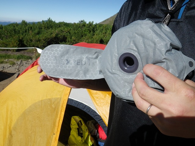 EXPED（エクスペド）DOWNMAT LITE 5（ダウンマットライト）の使用