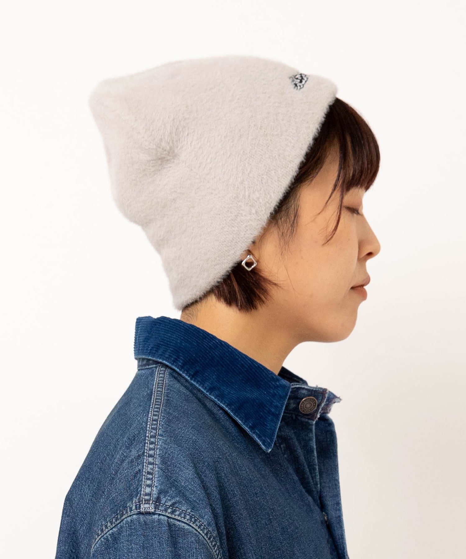 E5188 フェザービーニー(F ライトグレー): 帽子 - RNA ONLINE STORE