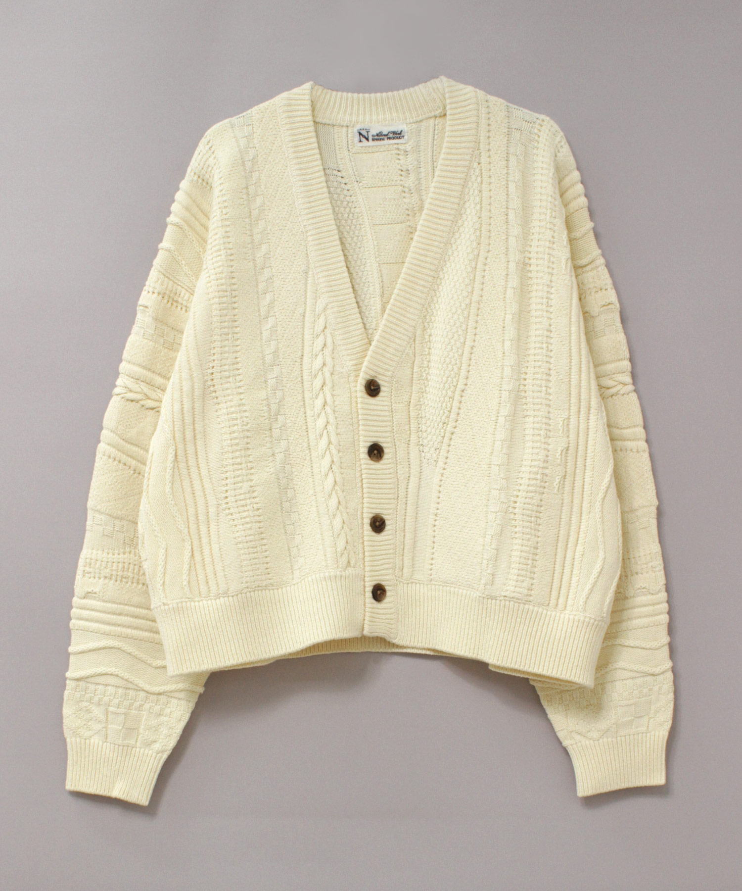 K2695 3Dニットカーディガン(M オフ): トップス - RNA ONLINE STORE