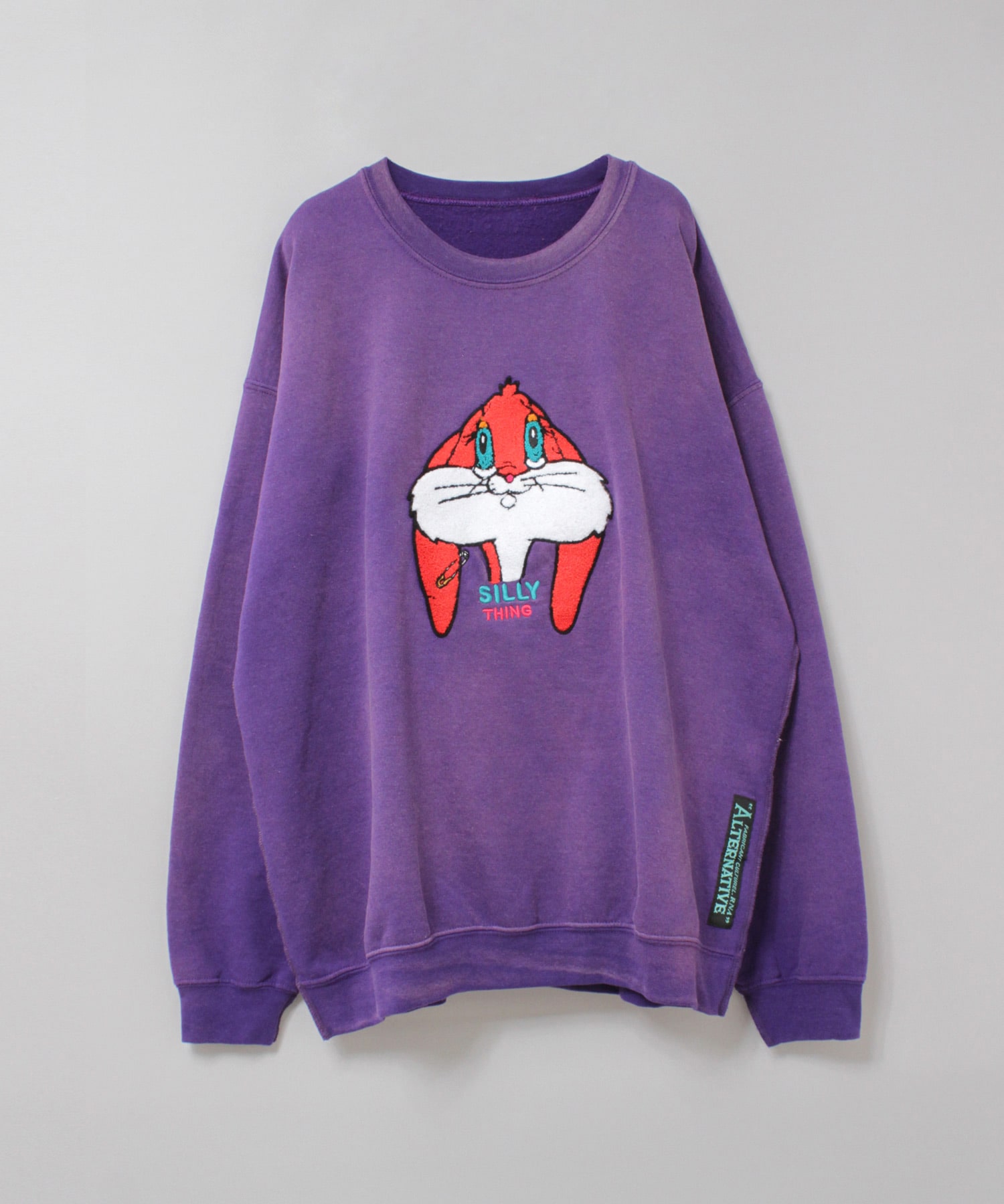 M2360 ユーズドエフェクトラビットトレーナー(M ブラック): トップス