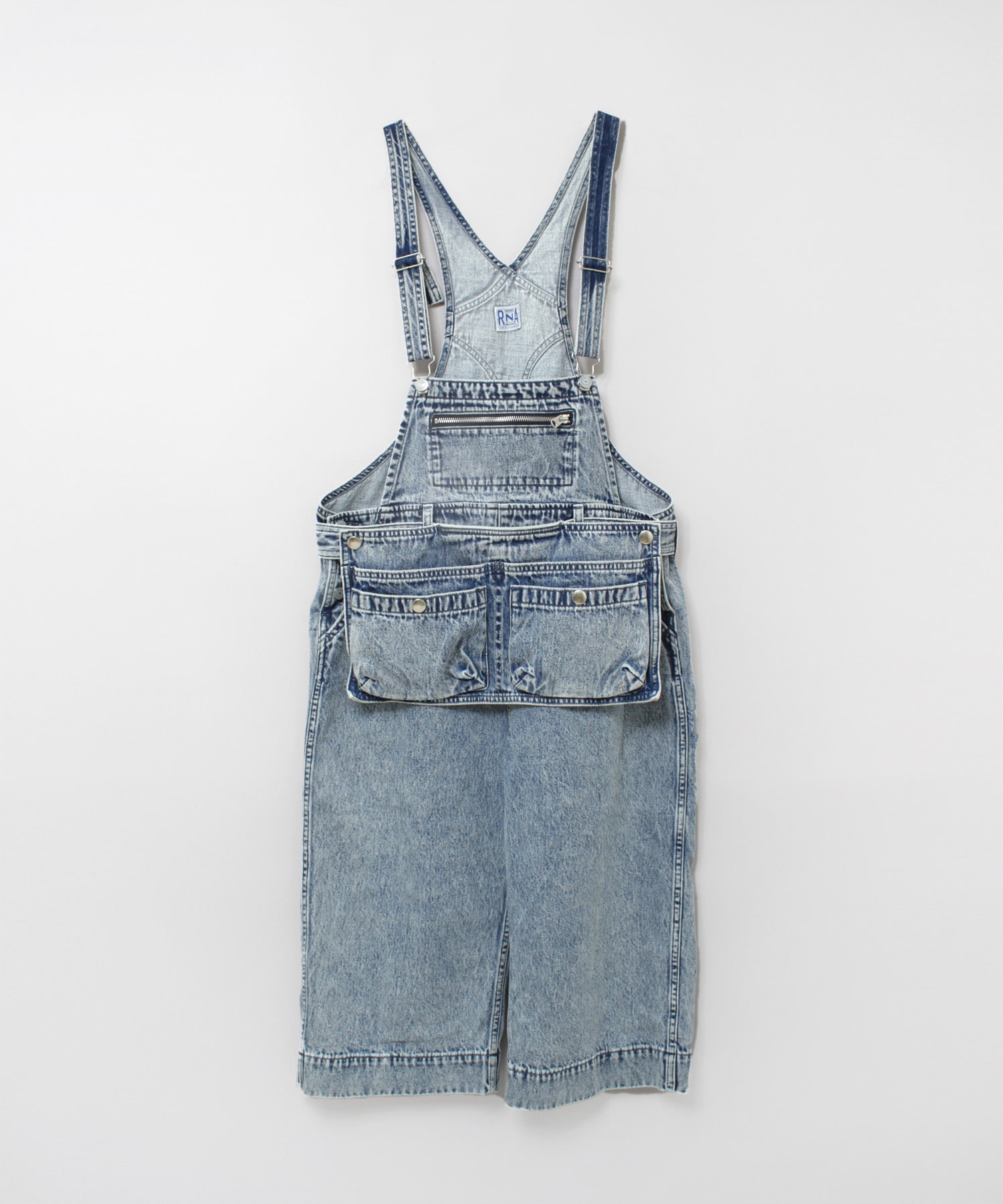 O0746 カットレングスオーバーオール(M ケミカル): オールインワン