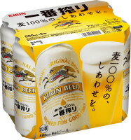 一番搾り 生ビール 500ml×6缶パック｜ベイシアネットスーパー｜楽天