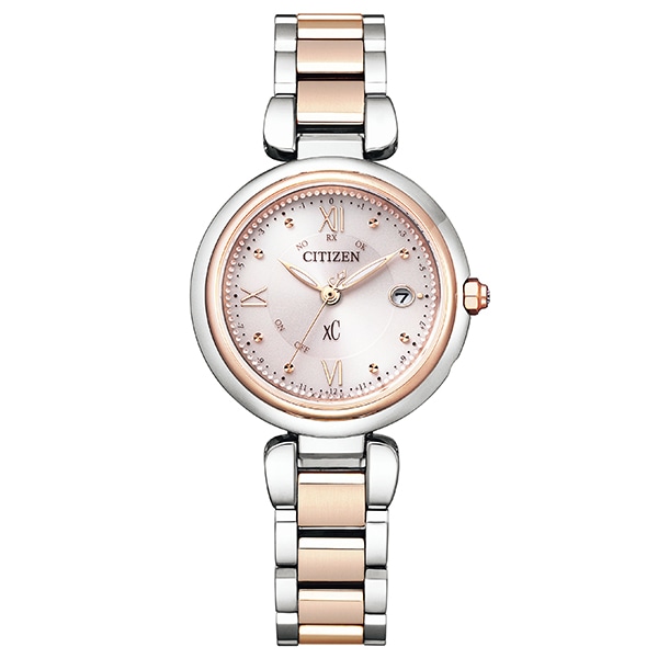 xC mizu collection Titania Happy Flight ES9465-50W 電波ソーラー