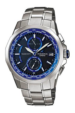 カシオ、フェイスも機能も美しいソーラー電波ウオッチ