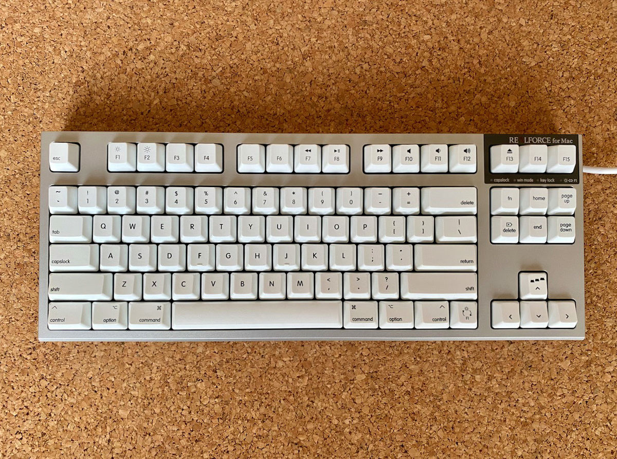 REALFORCE TKL for Mac PFU限定版 PRESS RELEASE | 高性能キーボード