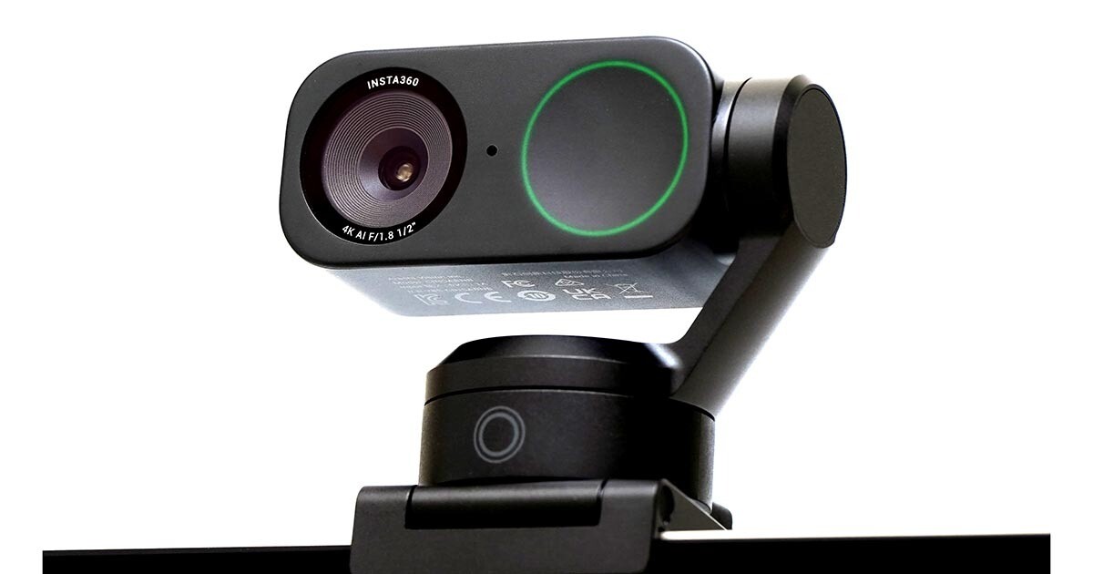ジンバル搭載Webカメラ「Insta360 Link 2」レビュー AIで音声をクリア