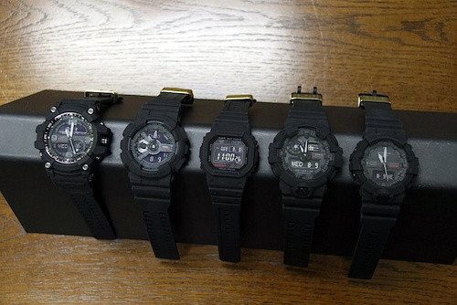 カシオのG-SHOCK35周年モデルの第一弾は新しい「マットブラック