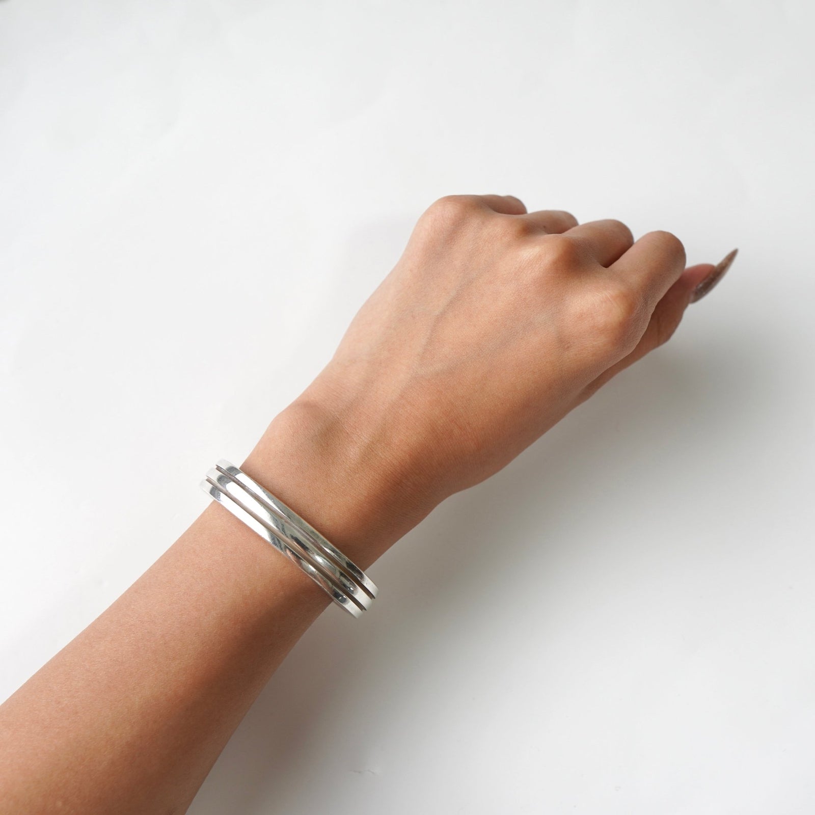 ティファニー グルーブドバングル ヴィンテージ シルバー925