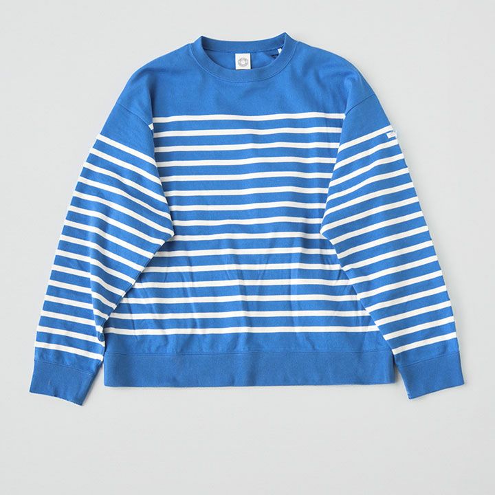 ORCIVAL(オーシバル) パネルボーダー スウェットプルオーバー(OR