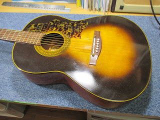 Yamaki CF-115 - ネックアイロン弦高調整｜フレット交換 - ギター