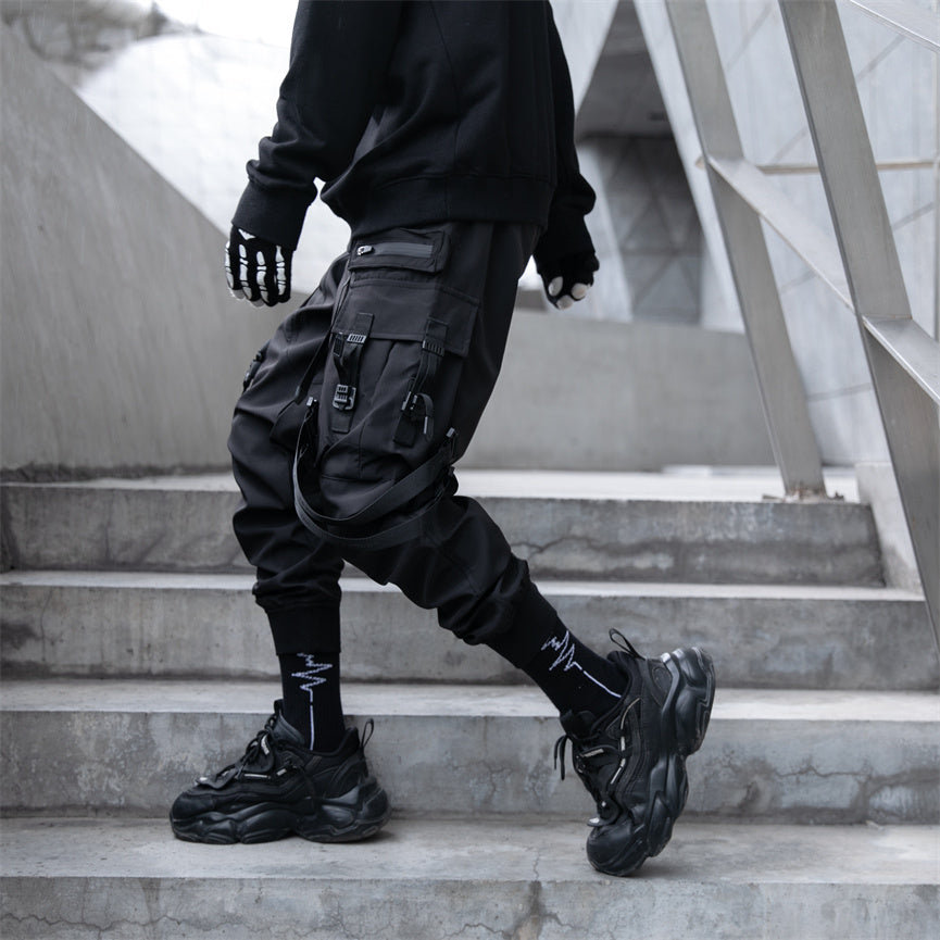IBP171 Paratrooper Matte Black Joggers – Niepce
