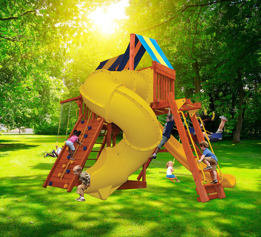 Playground One Supreme Fort Combo 5 - NJ Swingsets