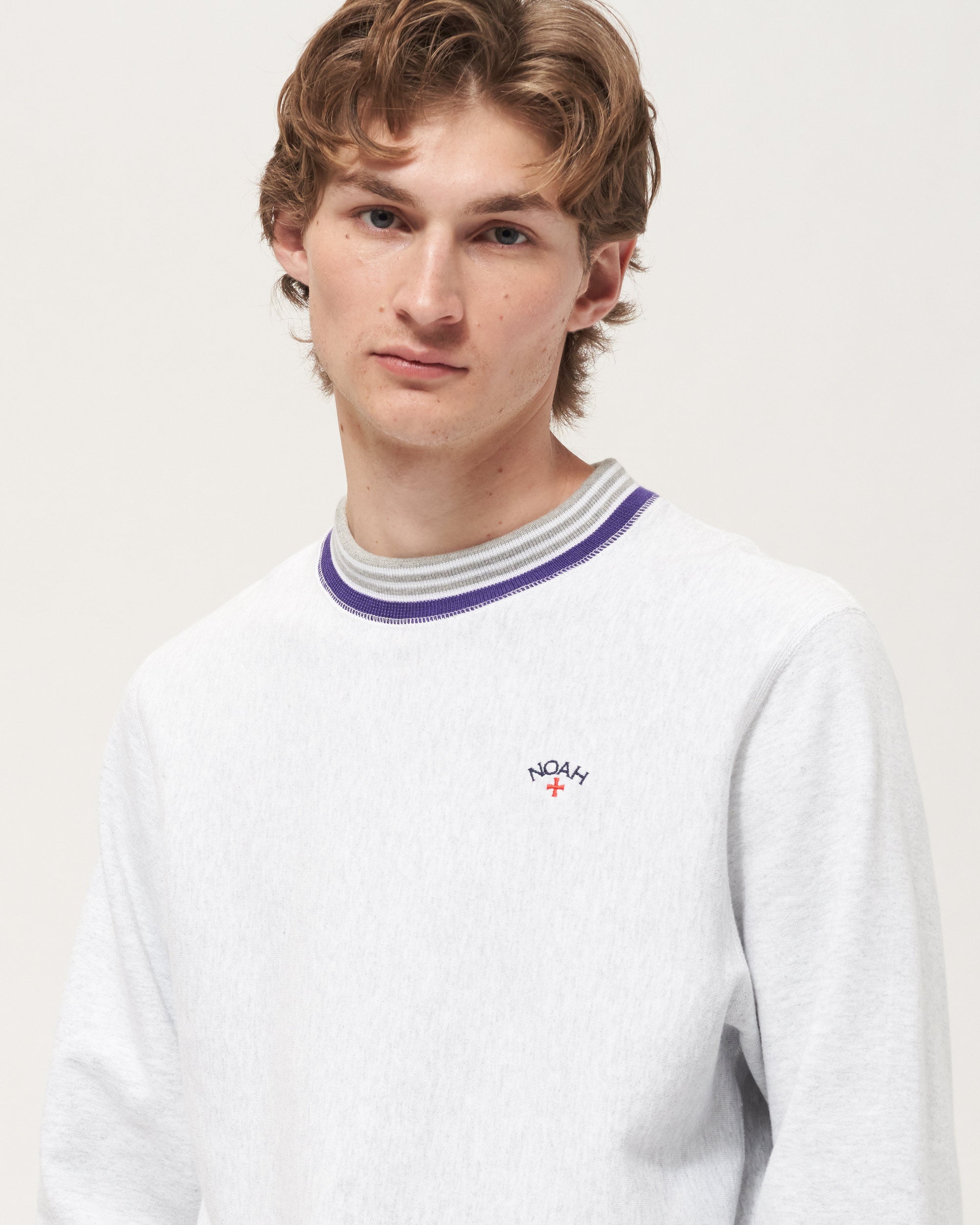 Striped Rib Crewneck - Noah