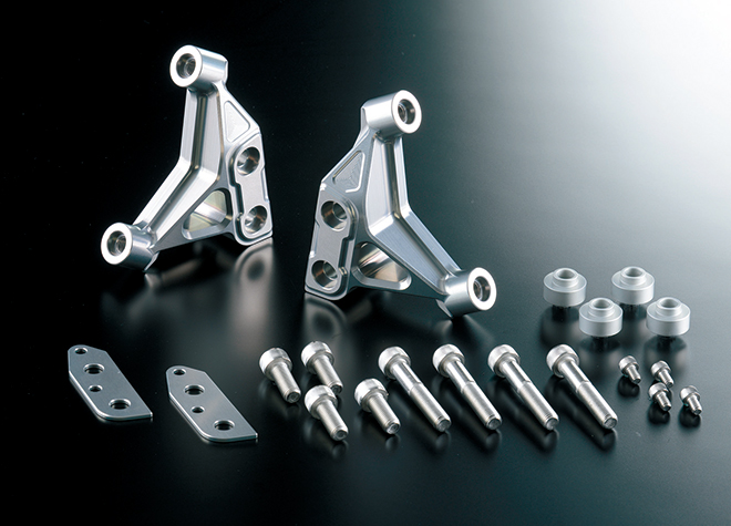 OHLINS φ43正立フォーク専用 ラジアルマウントマルチキャリパー