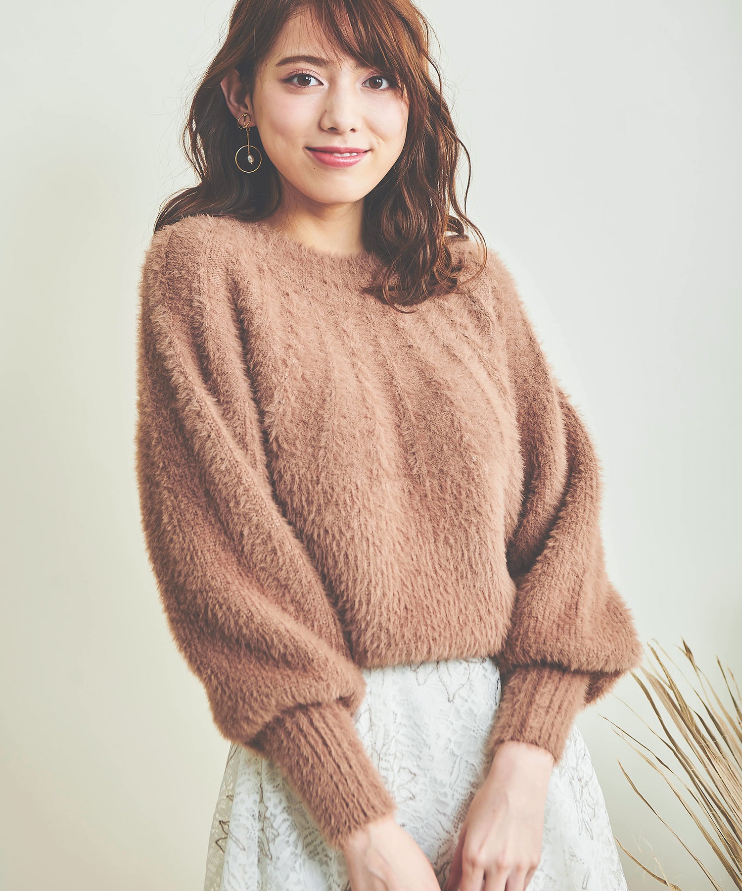 リブケーブルシャギーニット | ニット | NOELA OFFICIAL WEB STORE