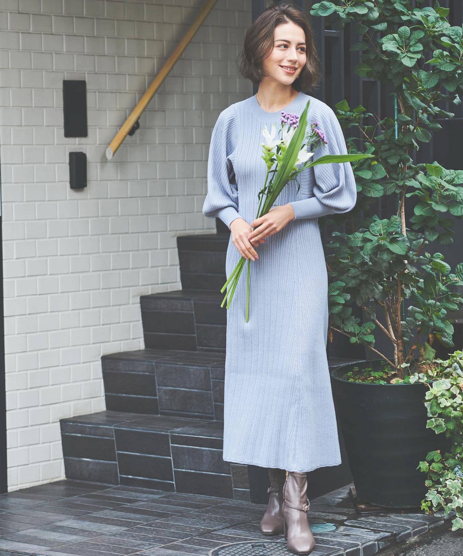 ドルマンニットワンピース | ニットワンピース | NOELA OFFICIAL WEB STORE