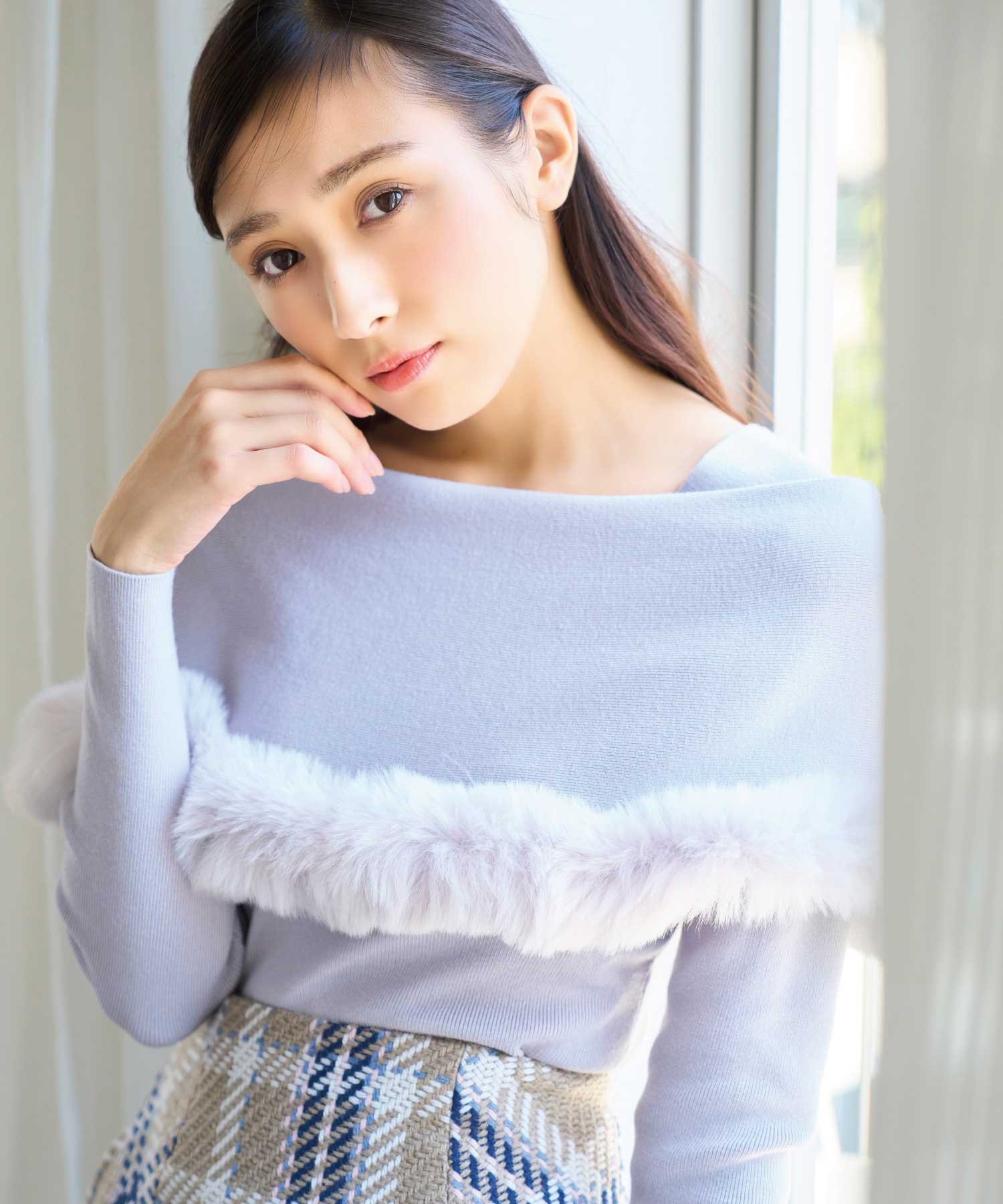 ファートリムカラーニット | ニット | NOELA OFFICIAL WEB STORE