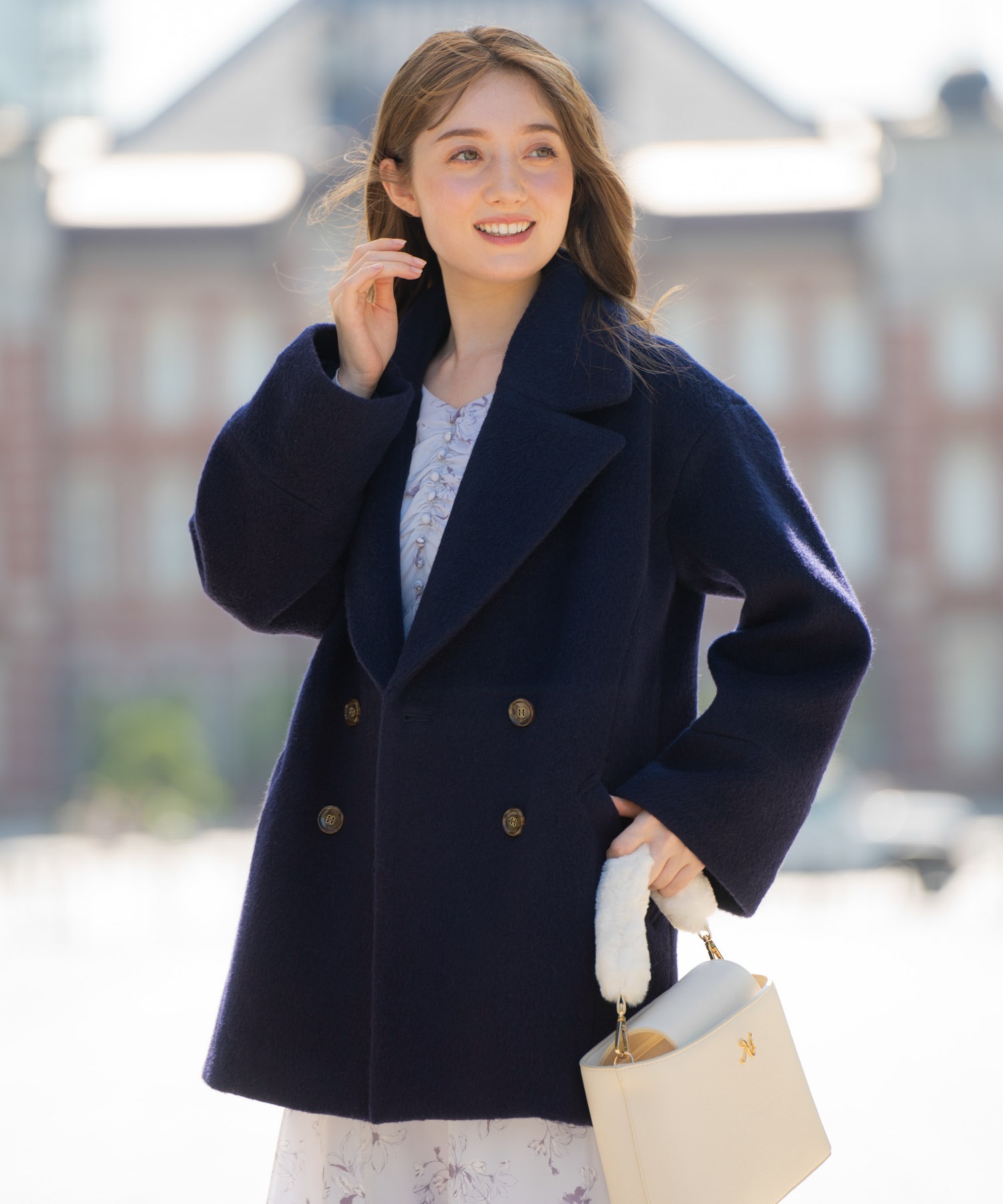 シャギーミドルコート | コート | NOELA OFFICIAL WEB STORE