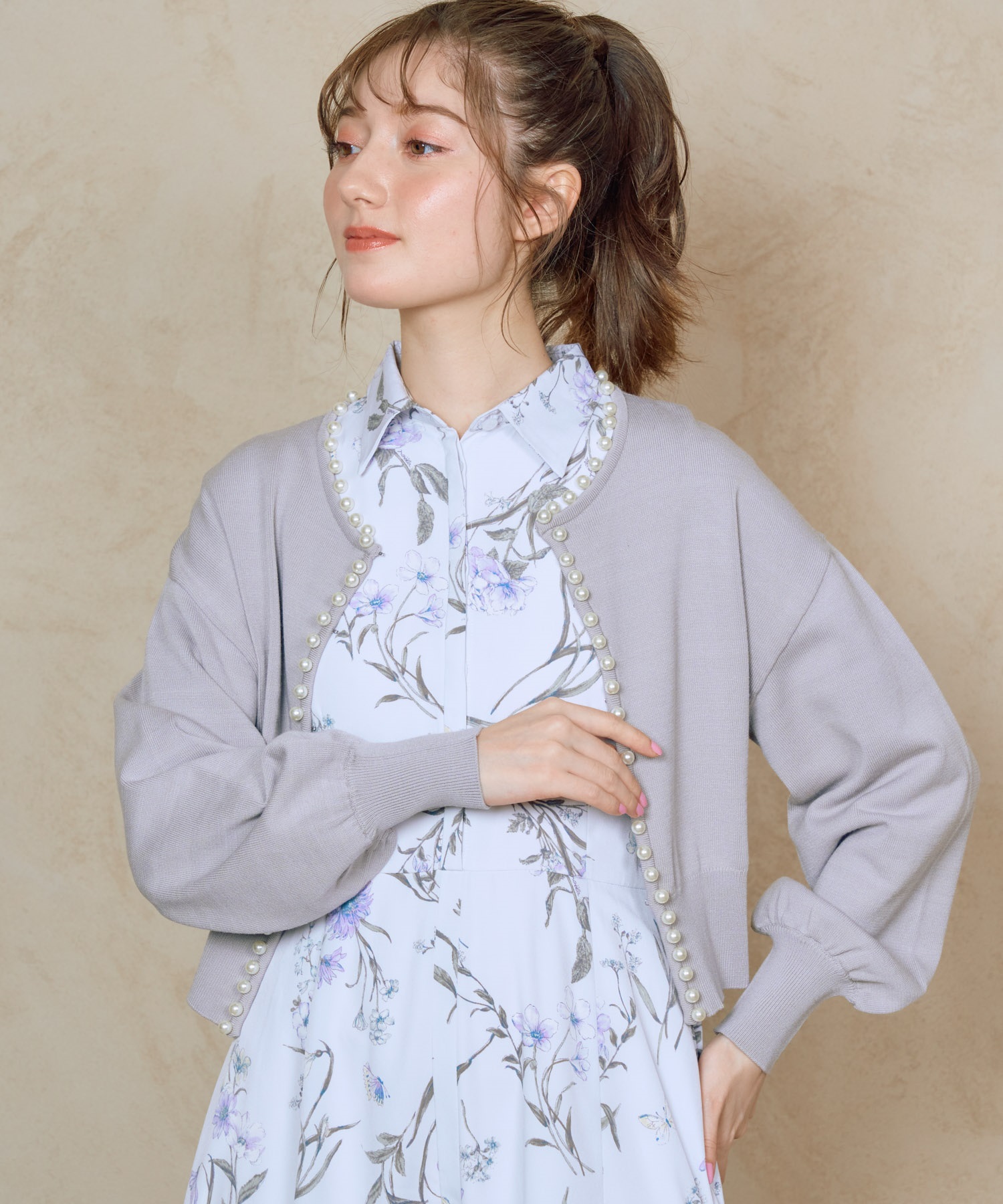 パールカーデ | ニット | NOELA OFFICIAL WEB STORE