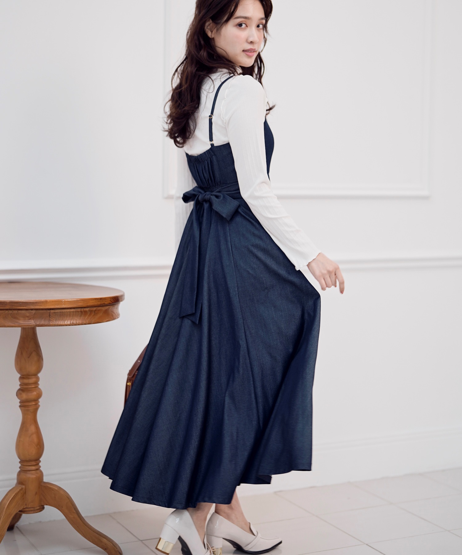 バックリボンキャミワンピ | キャミワンピース | NOELA OFFICIAL WEB STORE