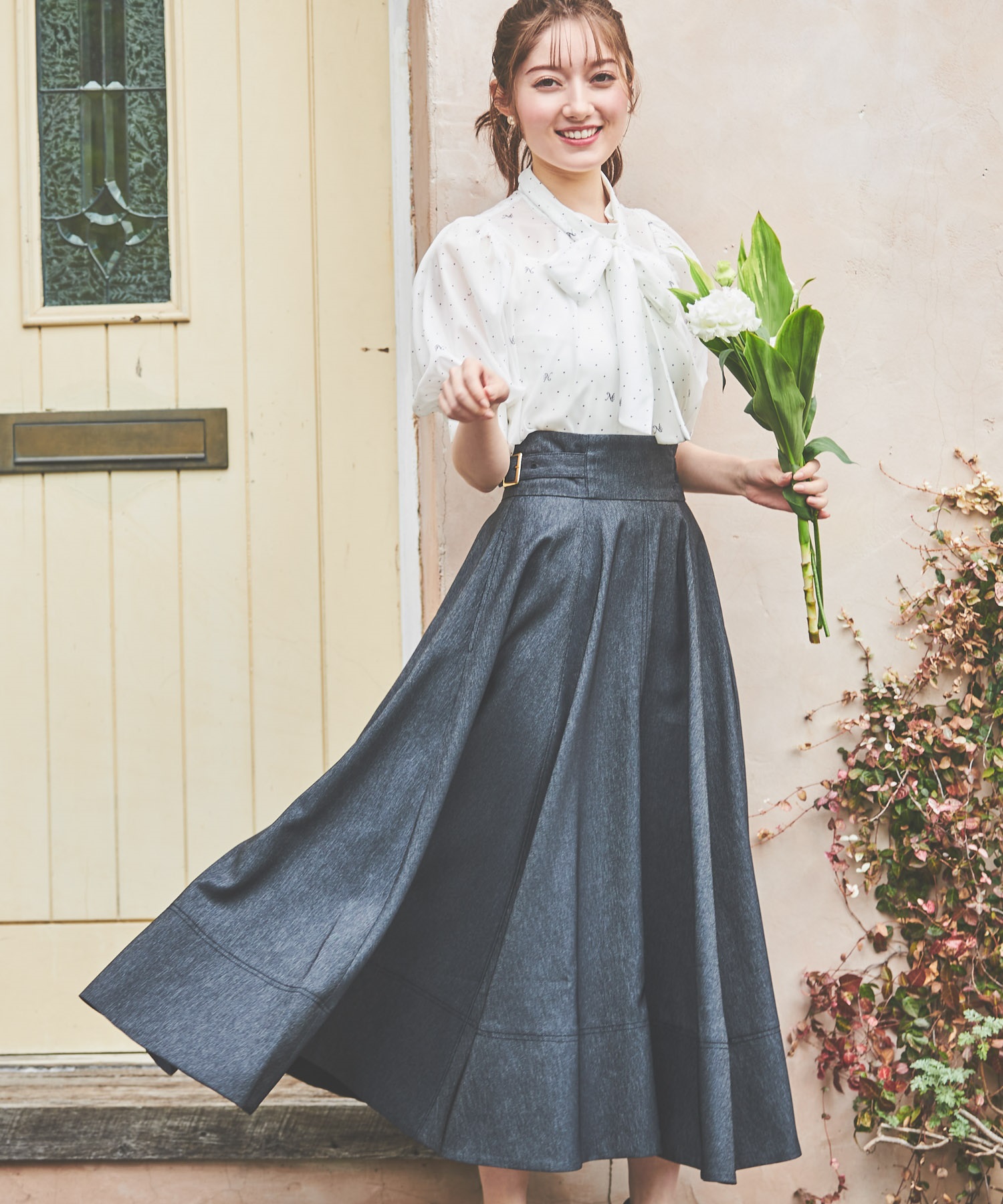 デニムフレアスカート | フレアスカート | NOELA OFFICIAL WEB STORE