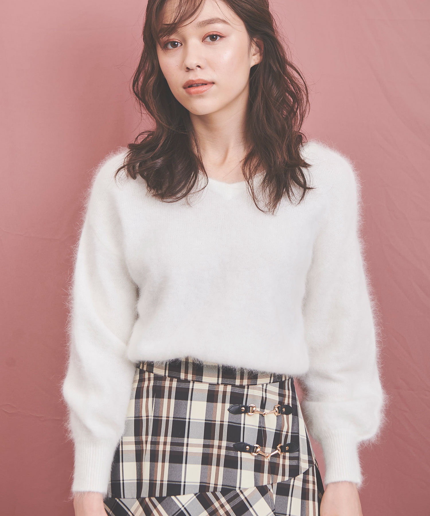 アンゴラ2WAYカーデ | ニット | NOELA OFFICIAL WEB STORE