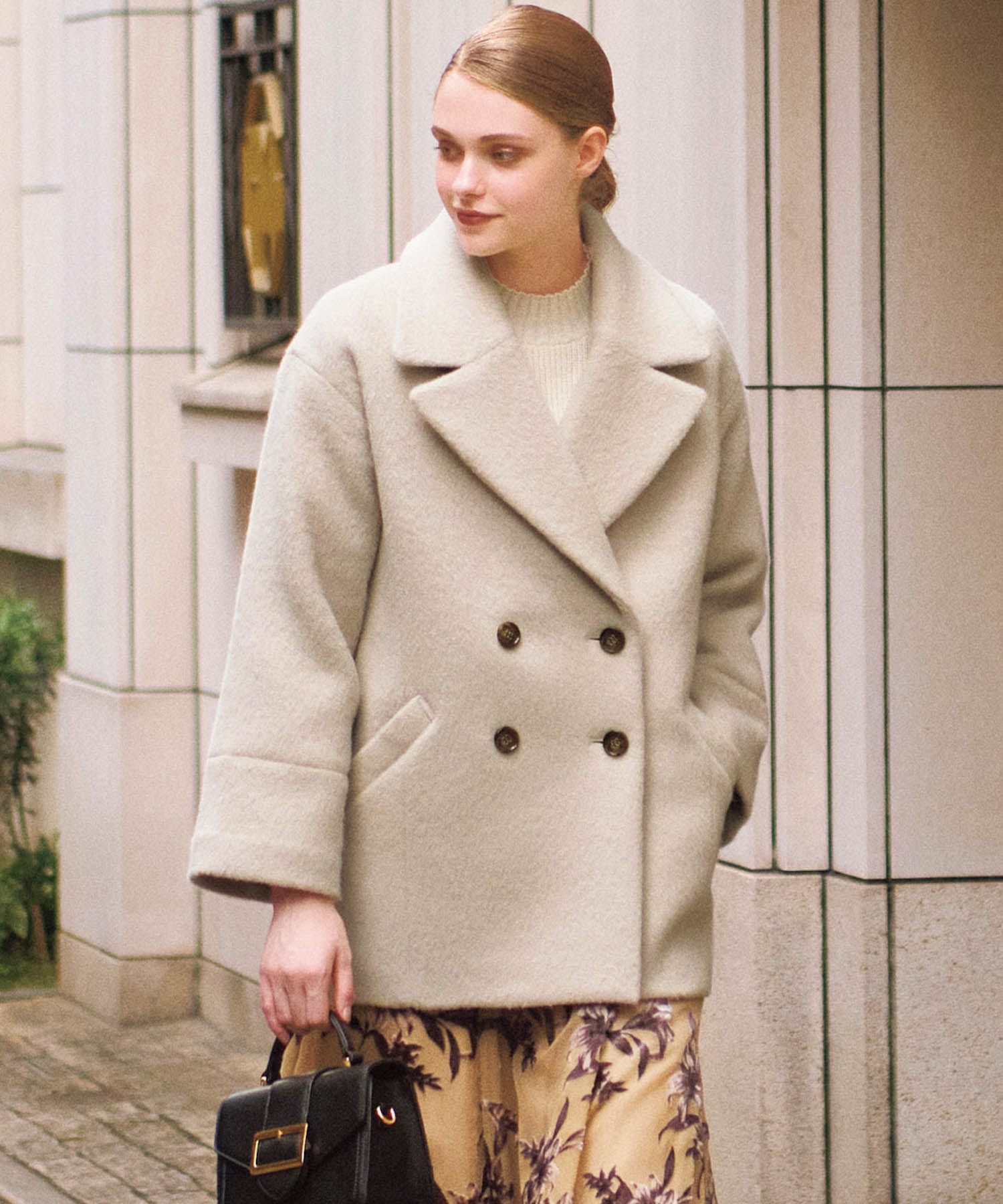 シャギーミドルコート | コート | NOELA OFFICIAL WEB STORE