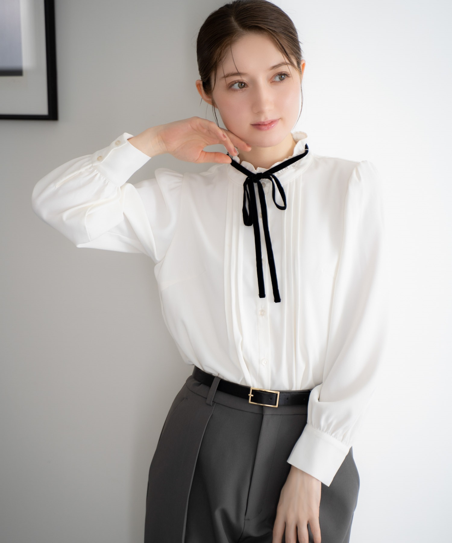 2WAYボウタイブラウス | シャツ・ブラウス | NOELA OFFICIAL WEB STORE