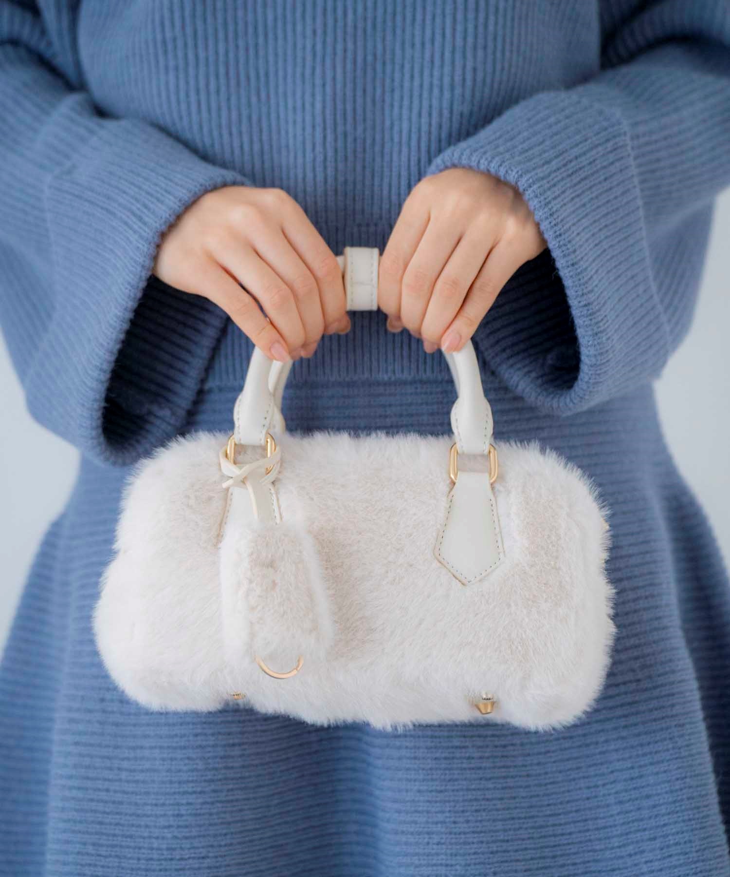 ワイドボストンファーバッグ | バッグ | NOELA OFFICIAL WEB STORE