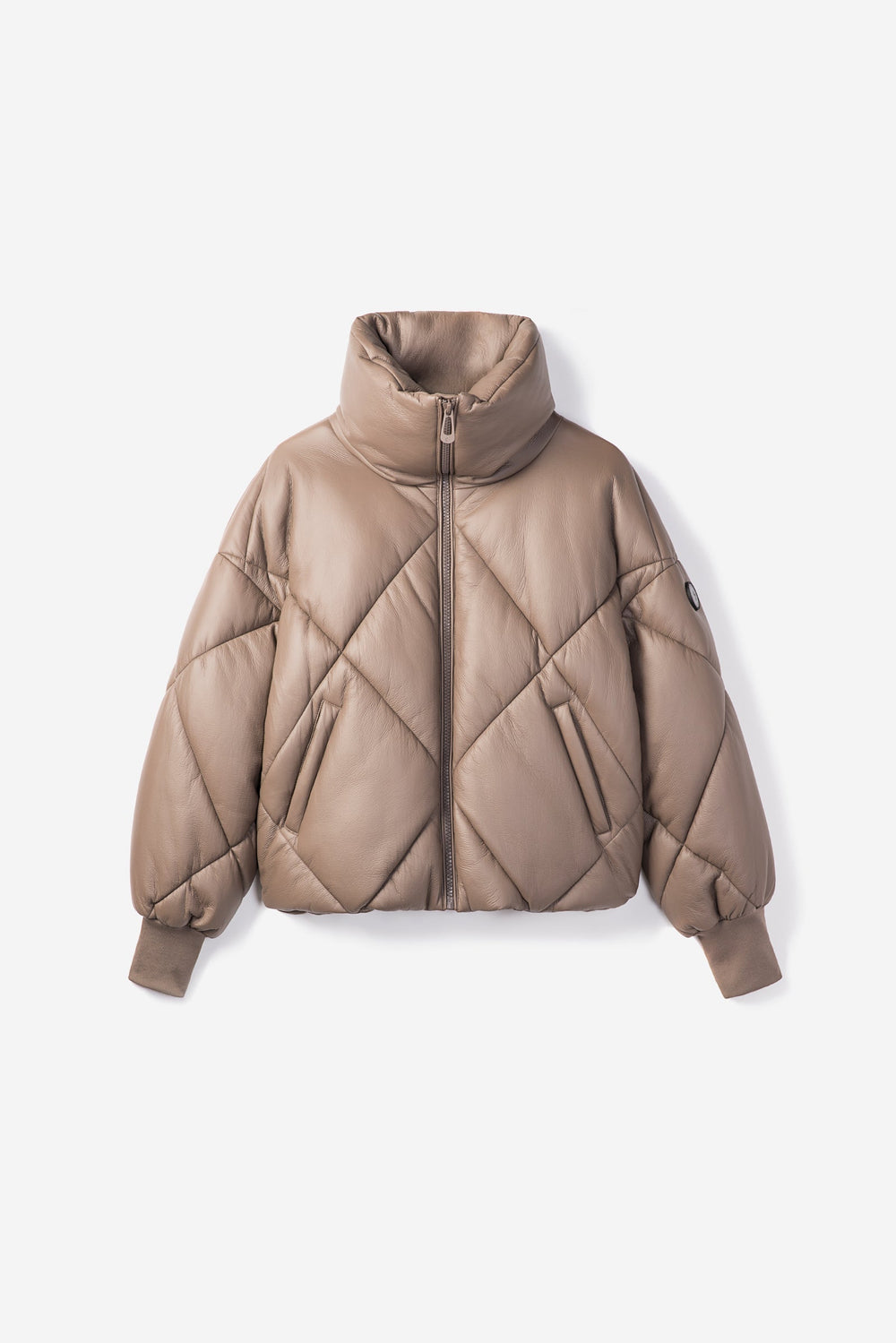 Paris-X Short Length Vegan Leather Puffer | Noize