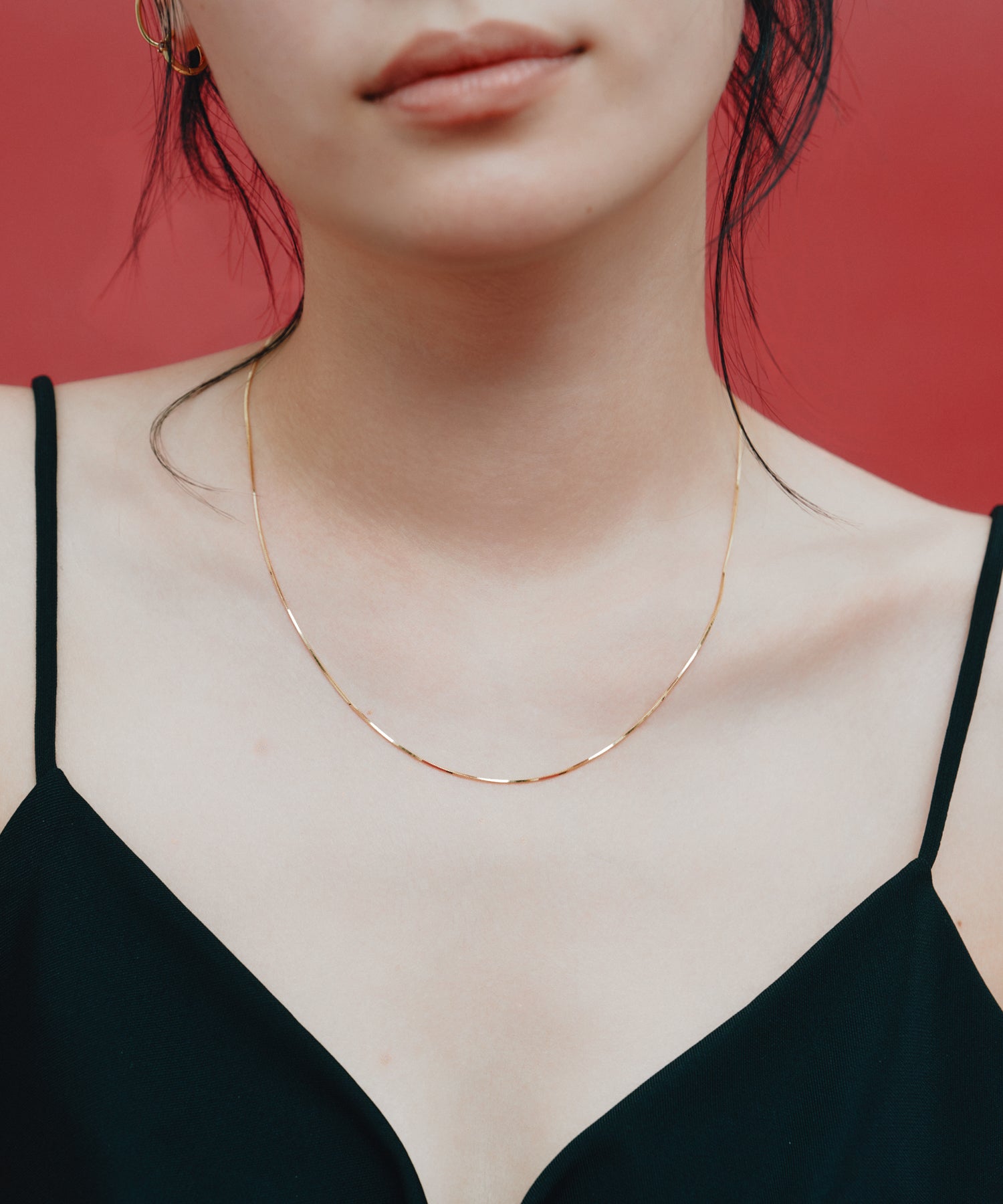 Thin Snake Chain Necklace［Silver925］ | 大人の毎日使える