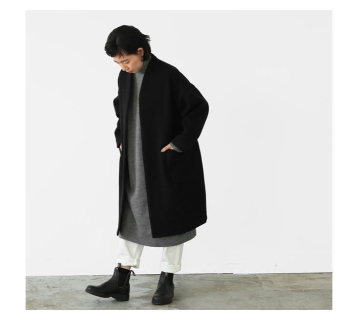 claska（クラスカ）HAU（ハウ）メルトンコート | 山口県下関市の洋服と