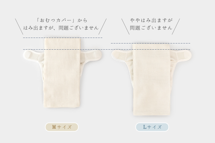 ウール起毛のおむつカバー」 【ウォッシャブル】 【50〜60 cm】【60