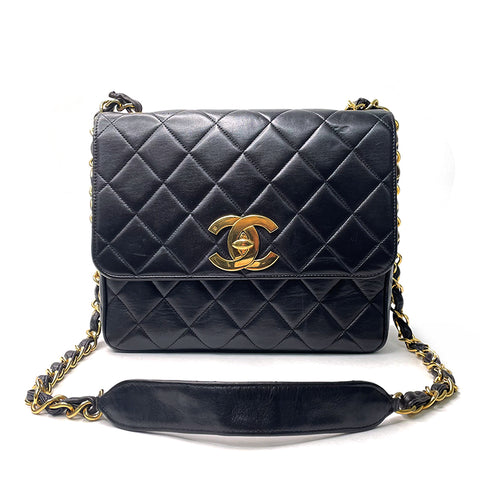 シャネル CHANEL マトラッセ デカココ チェーンショルダー 1995年