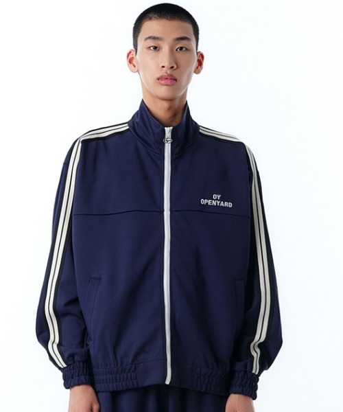 OY/オーワイ』TAPE LOGO TRACK JACKET/テープロゴトラックジャケット