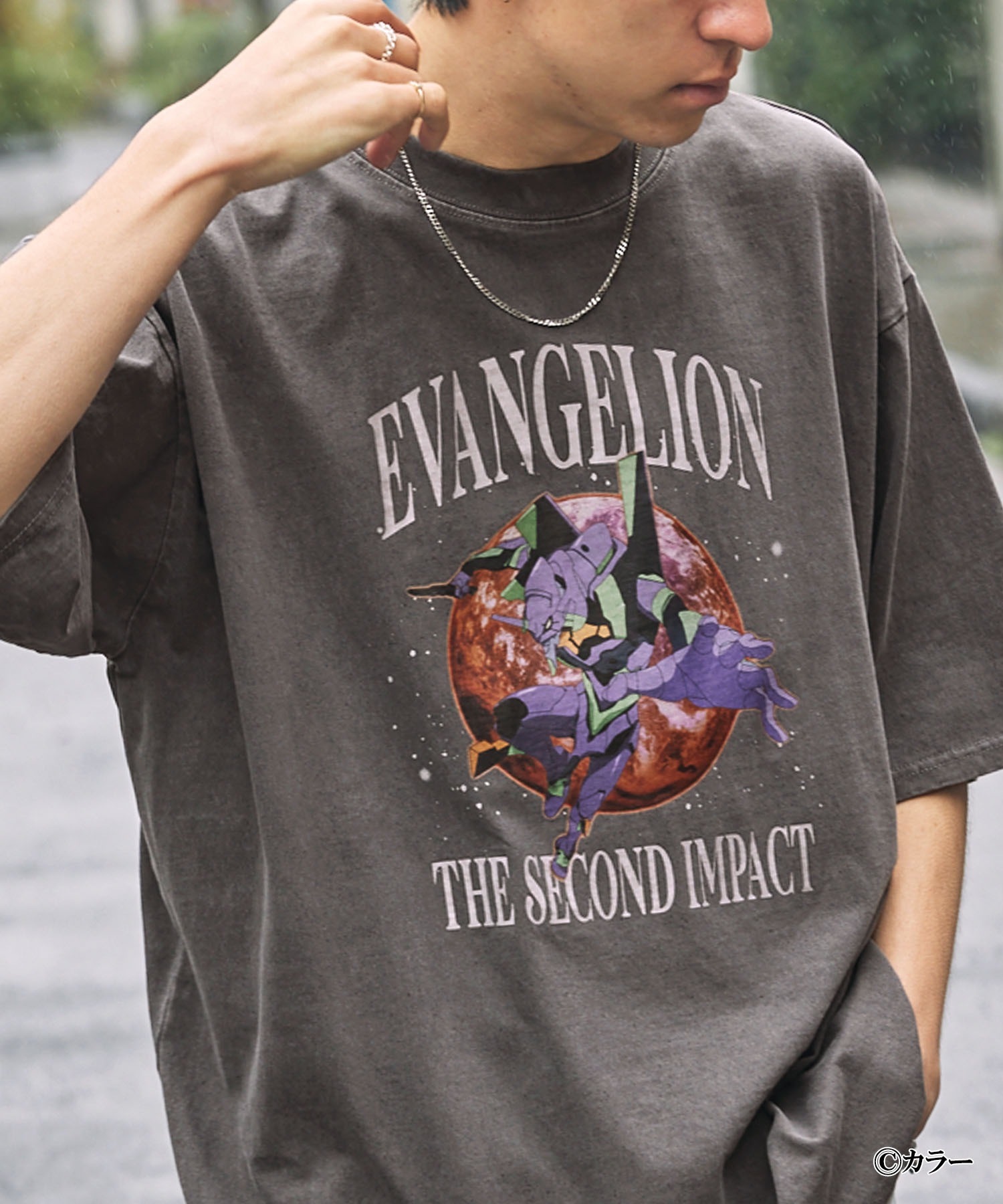 EVANGELION】別注 エヴァンゲリオン ヴィンテージ加工 グラフィック